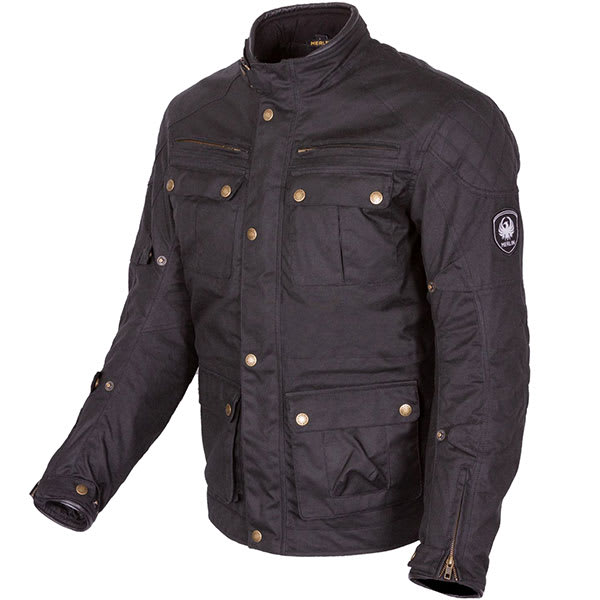 Merlin Yoxall 2 Silk Wax Textile Jacket - Black by Merlin - clearance motorcycle jacket