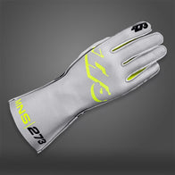 MNS-1 Gray/Fluo-Yellow - Glove | DASH RACEGEAR