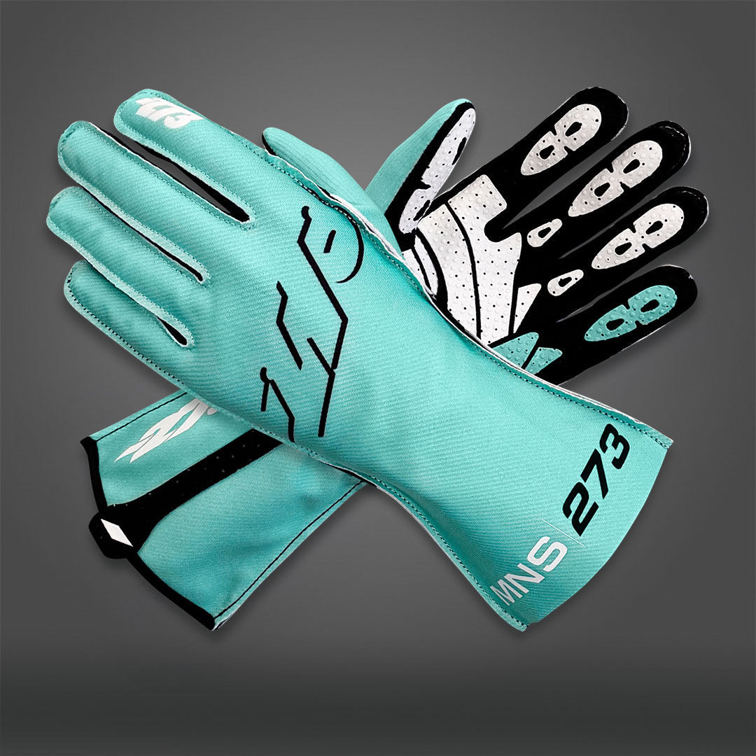 MNS-1 Hyper-Turquoise - Glove | DASH RACEGEAR