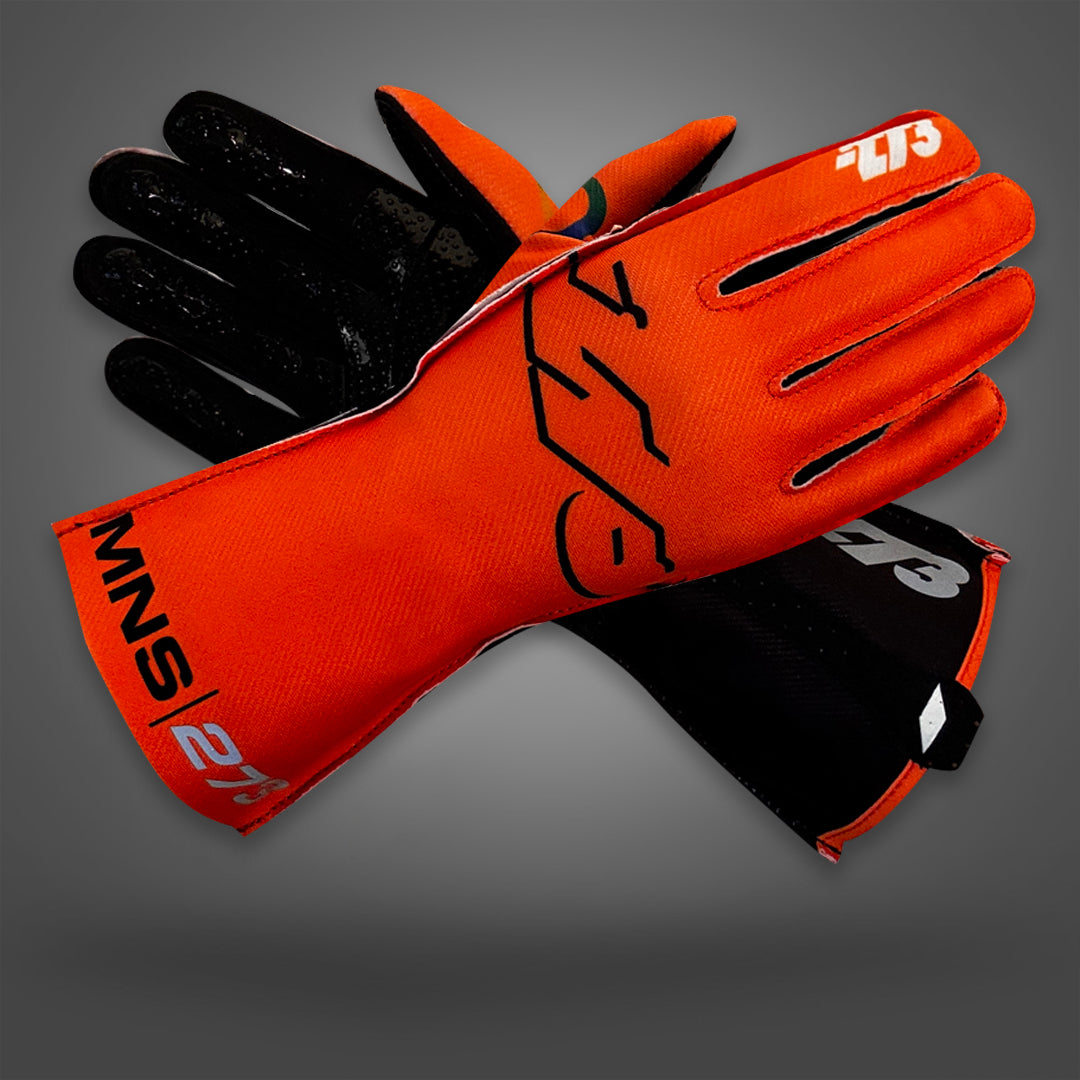 MNS-1 Papaya Orange - Glove | DASH RACEGEAR