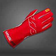 MNS-1 Red/White - Glove | DASH RACEGEAR