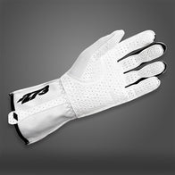 MNS-1 White/Black - Glove | DASH RACEGEAR