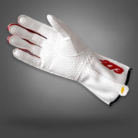 MNS-1 White/Red/Black/Yellow - Glove | DASH RACEGEAR