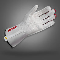 MNS-1 White/Red/Black/Yellow - Glove | DASH RACEGEAR