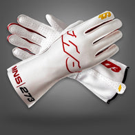 MNS-1 White/Red/Black/Yellow - Glove | DASH RACEGEAR