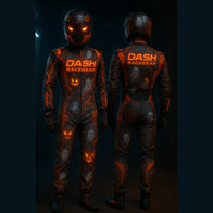 Neon Phantom Circuit Halloween Race Suit by Dash Racegear, product gallery view 1 of 2