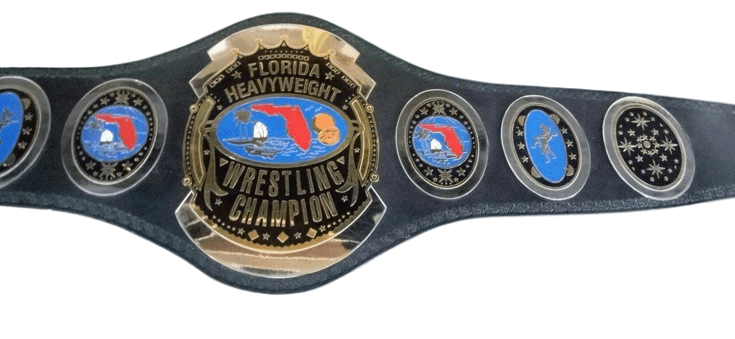 New Florida Heavyweight Wrestling Champion Title Belt - 1 | Dash Racegear