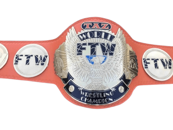 New TAZ FTW Heavyweight Championship Wrestling Leather Belt - 1 | Dash Racegear