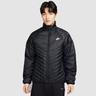 Nike Sportswear Windrunner Therma-FIT Puffer Jacket Puffer Jacket unisex front product view | Dash Racegear — Warm and stylish Nike Windrunner Therma-FIT puffer outerwear