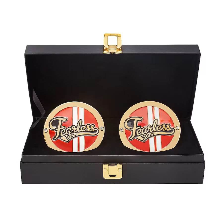 Nikki Bella Women's Championship Inspired Side Plate Box Set - 1 | Dash Racegear