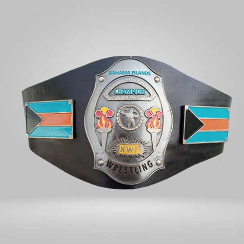 NWA Bahama Island Wrestling Champion Belt Heavyweight Championship - image 1 | DASH RACEGEAR