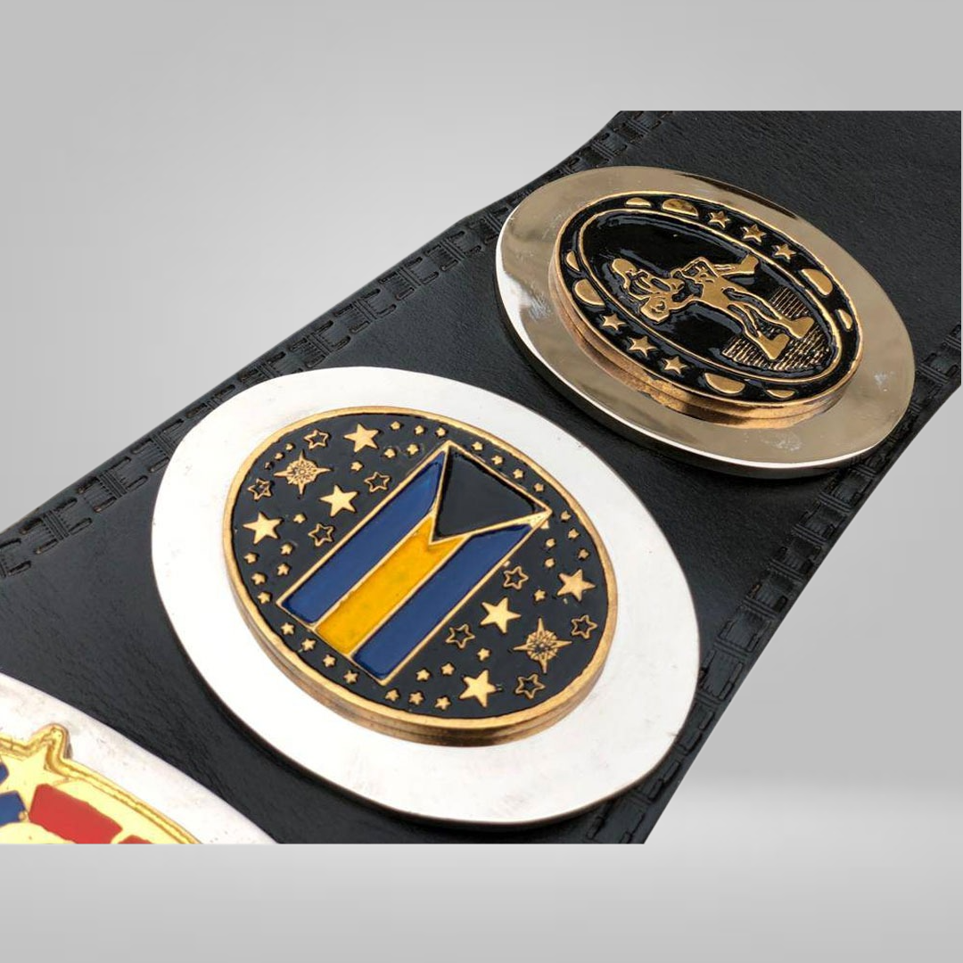 NWA Bahamas Bahamian Heavyweight Wrestling Champion Belt Islands Florida Championship - image 4 | DASH RACEGEAR