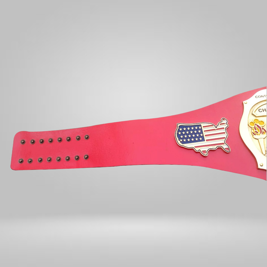 NWA Continental USA Heavyweight Wrestling Champion Belt - image 2 | DASH RACEGEAR