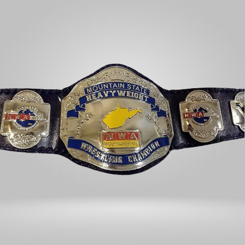 NWA Mountain State Heavyweight Championship Belt Scotty McKeever Johnny Blast - image 1 | DASH RACEGEAR