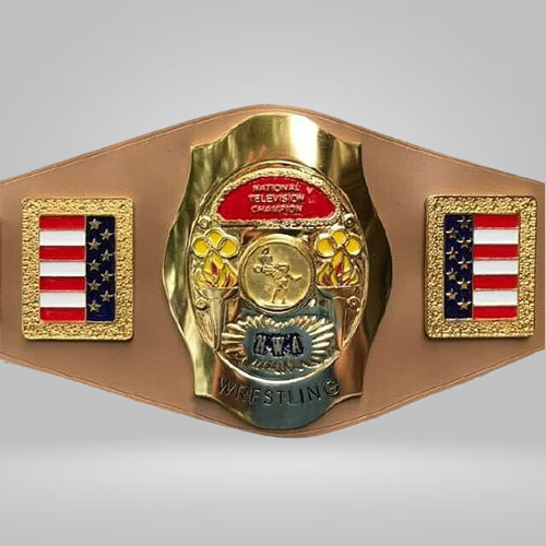 NWA National Television Champion Belt United States Old School Wrestling TV USA - image 1 | DASH RACEGEAR