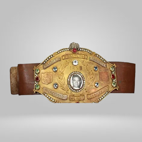NWA National Wrestling Alliance 1938 Orville Brown Heavyweight Championship Belt - image 1 | DASH RACEGEAR