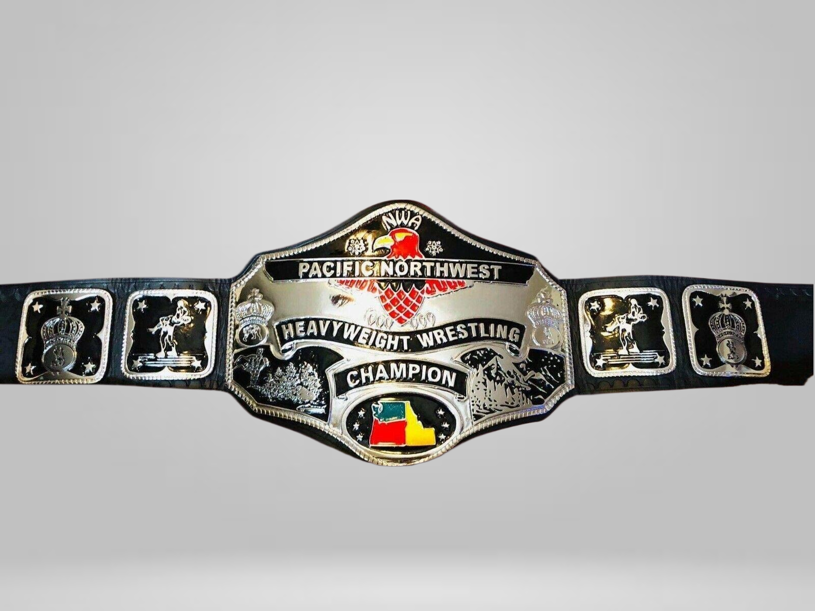 NWA Pacific Northwest Heavyweight Wrestling Champion belt Ivan Kameroff Ed Franc - image 1 | DASH RACEGEAR