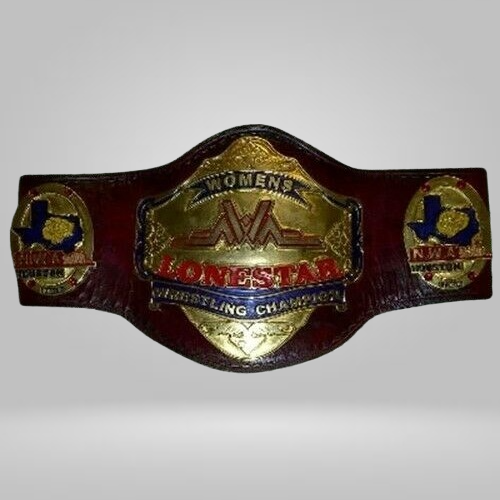 NWA Texas Lone Star Women Wrestling Old Champion Belt Claudia del Solis Women’s - image 1 | DASH RACEGEAR
