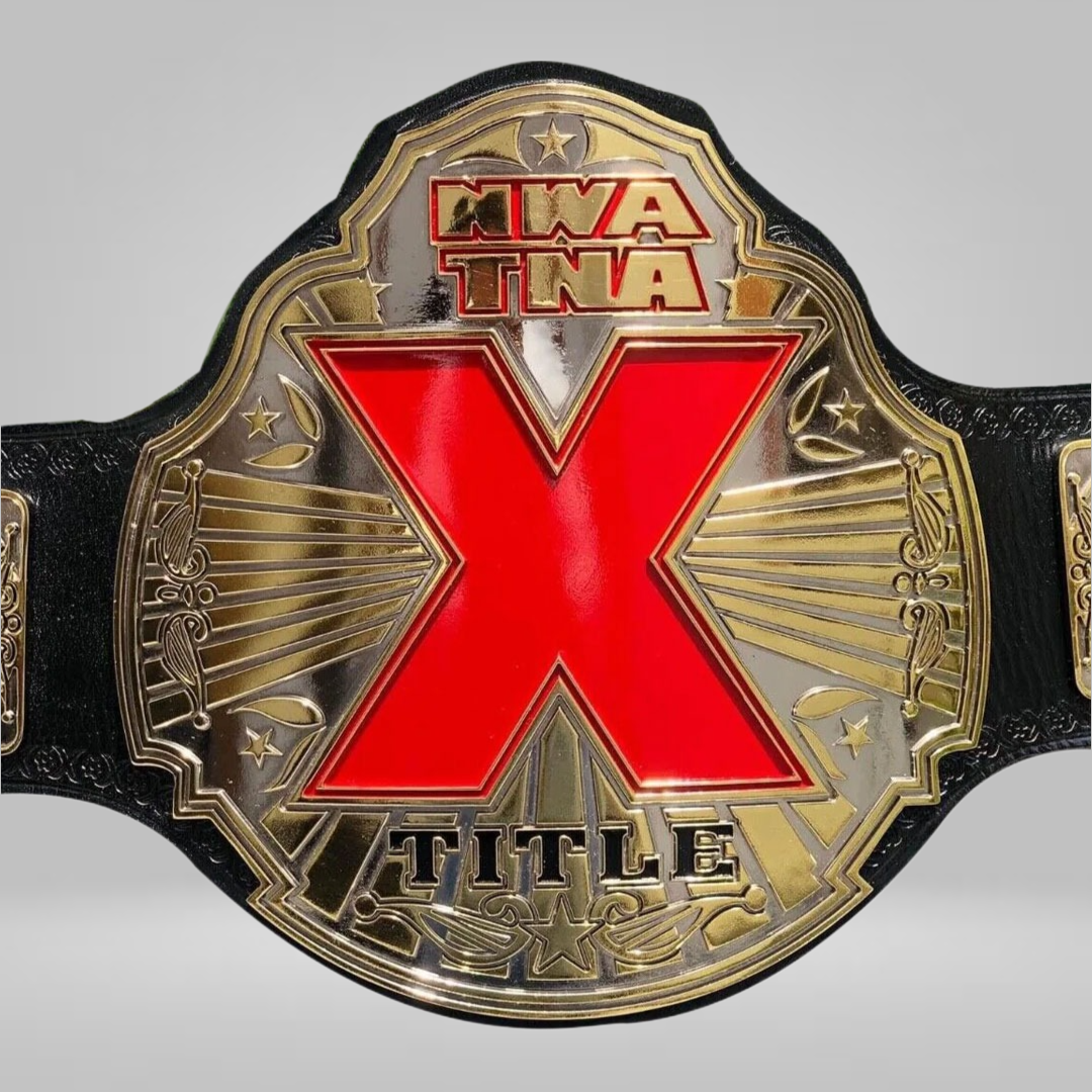 NWA TNA X CNC MADE CHAMPIONSHIP BELT - image 2 | DASH RACEGEAR