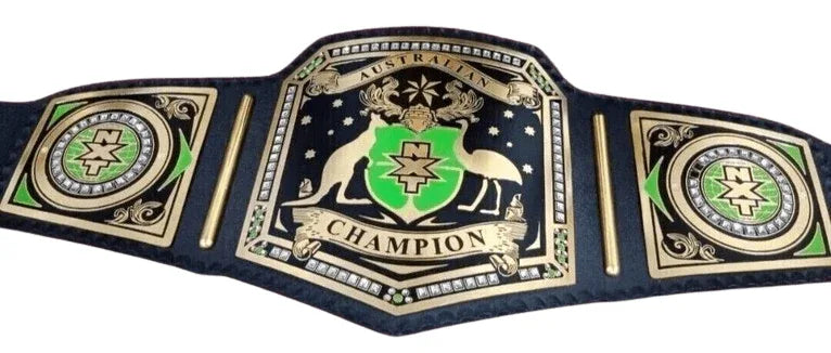 WWE NXT Australian Heavyweight Championship Title Belt - 2 | Dash Racegear