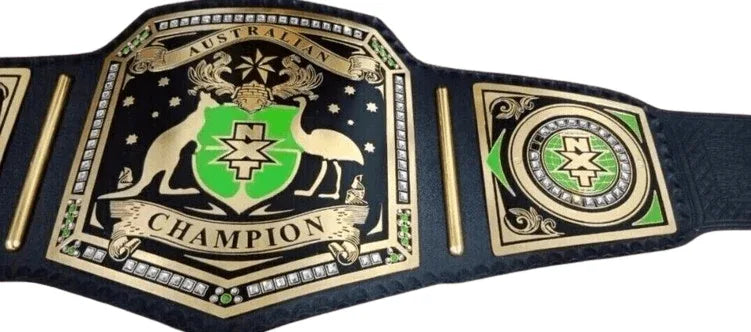 WWE NXT Australian Heavyweight Championship Title Belt - 3 | Dash Racegear