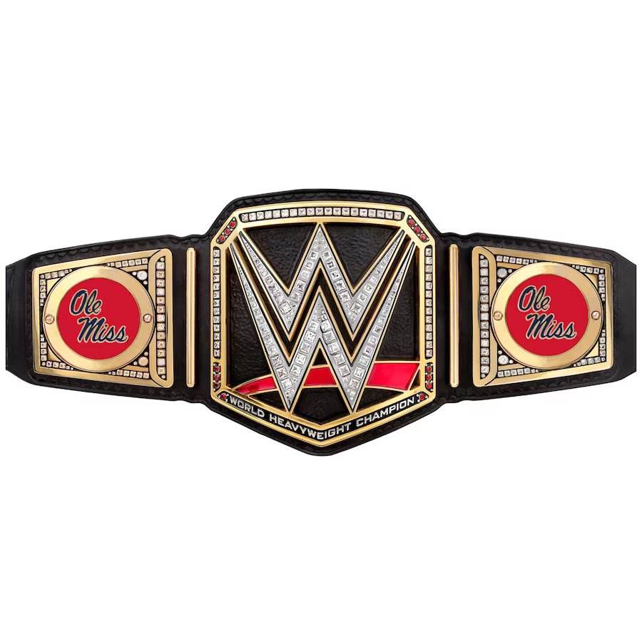 Ole Miss Rebels WWE Championship Inspired Title Belt - 1 | Dash Racegear
