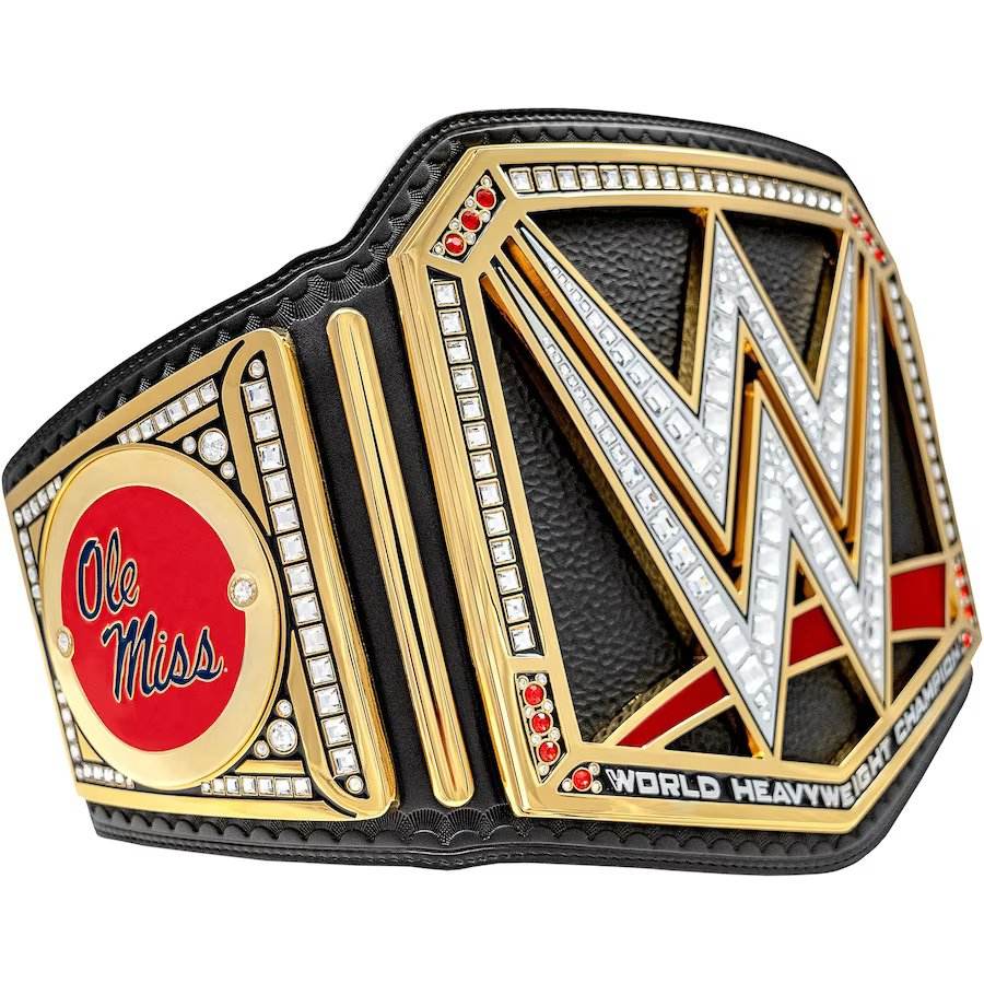 Ole Miss Rebels WWE Championship Inspired Title Belt - 3 | Dash Racegear