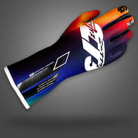 OSAKA Black/Purple/Yellow/Orange - Glove | DASH RACEGEAR