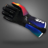 OSAKA Black/Purple/Yellow/Orange - Glove | DASH RACEGEAR