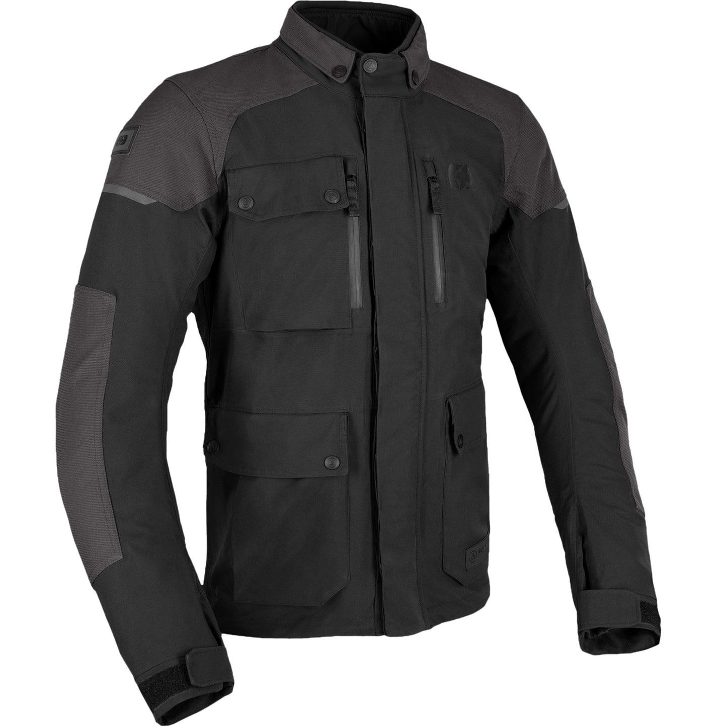 Oxford Barkston D2D Waterproof Textile Jacket - Black by Oxford Clothing - clearance motorcycle jacket