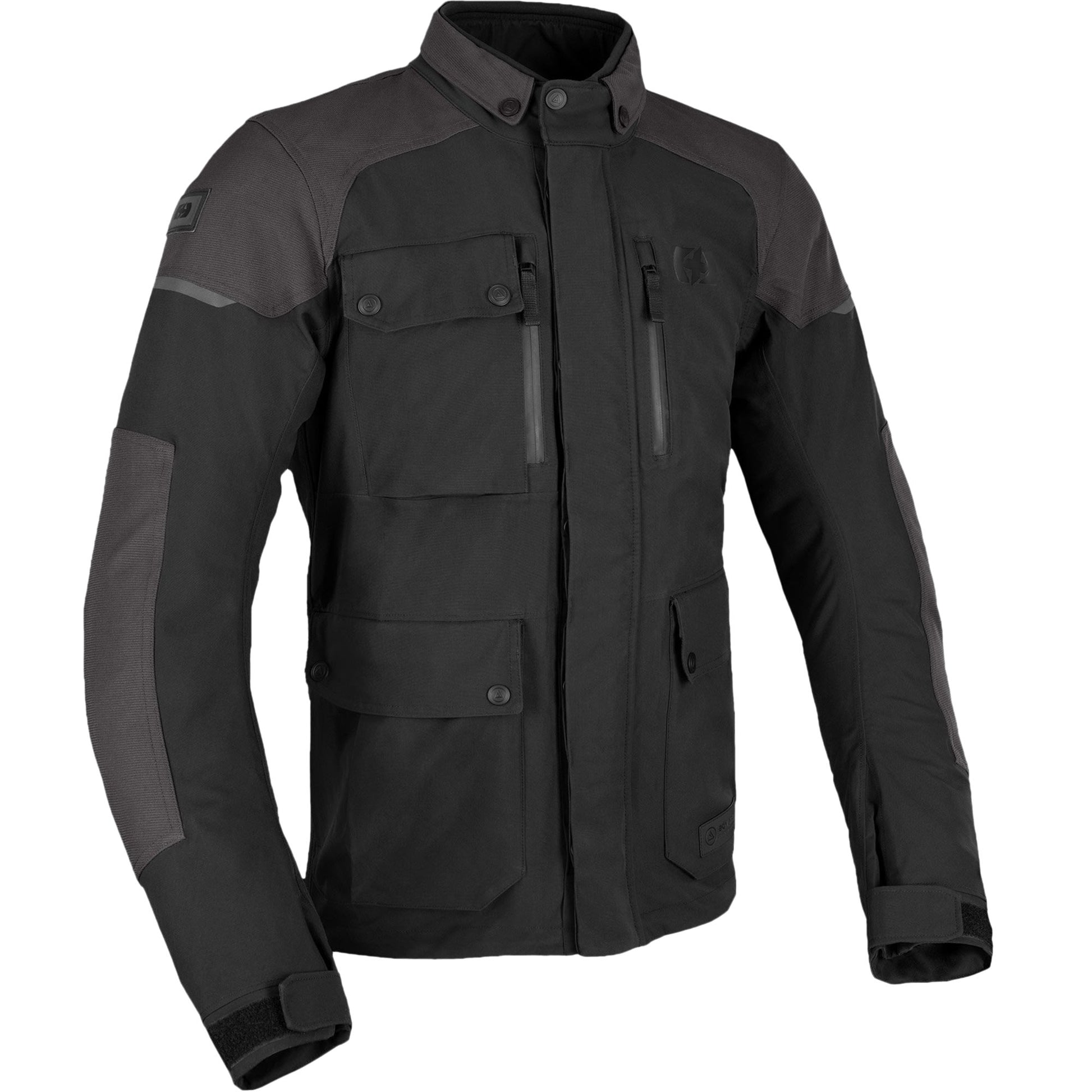 Oxford Barkston D2D Waterproof Textile Jacket - Black by Oxford Clothing - clearance motorcycle jacket