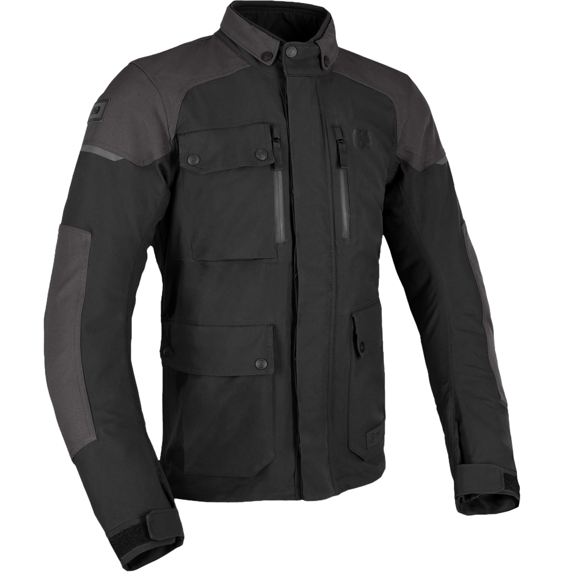 Oxford Barkston D2D Waterproof Textile Jacket - Black by Oxford Clothing - clearance motorcycle jacket