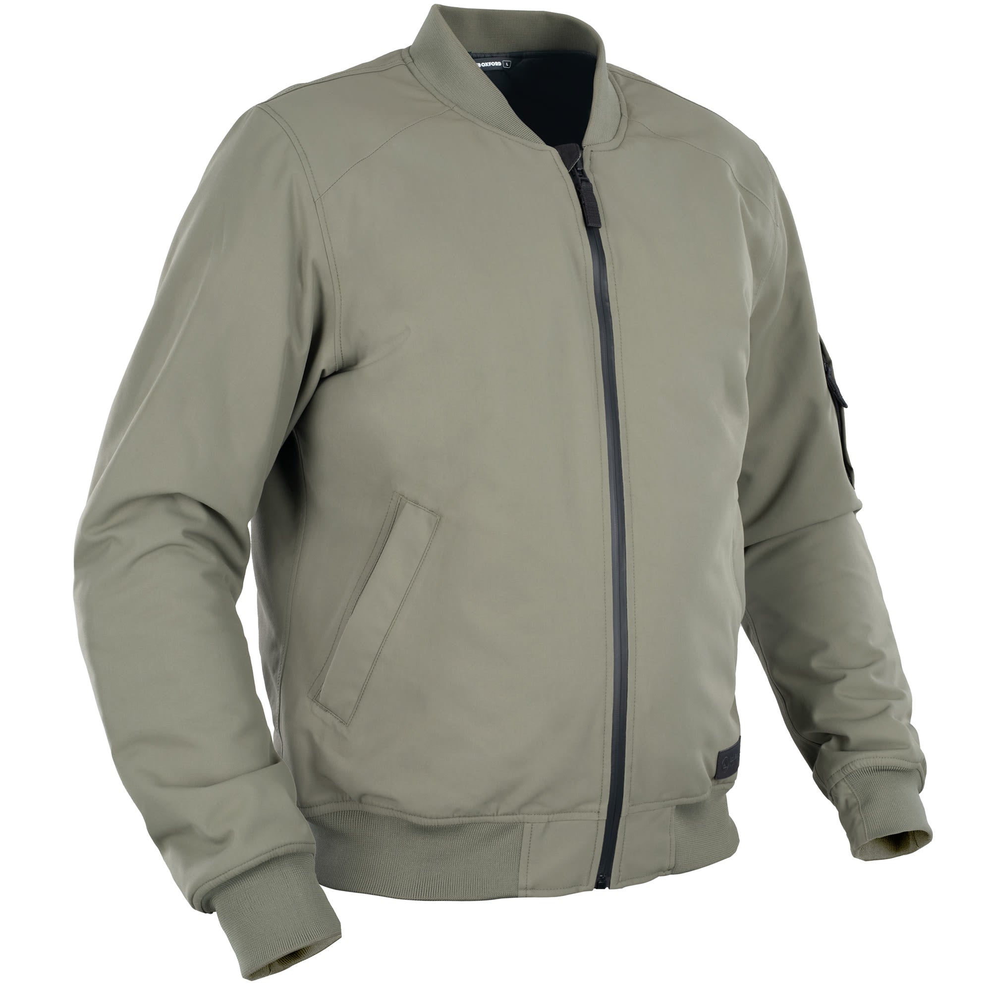 Oxford Bomber D2D Textile Jacket - Khaki by Oxford Clothing - clearance motorcycle jacket