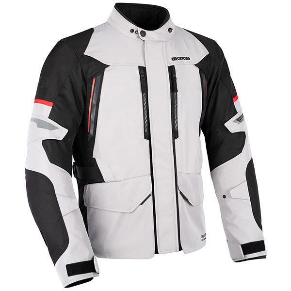 Oxford Calgary 2.0 Dry2Dry Jacket - Silver / Black by Oxford Clothing - clearance motorcycle jacket