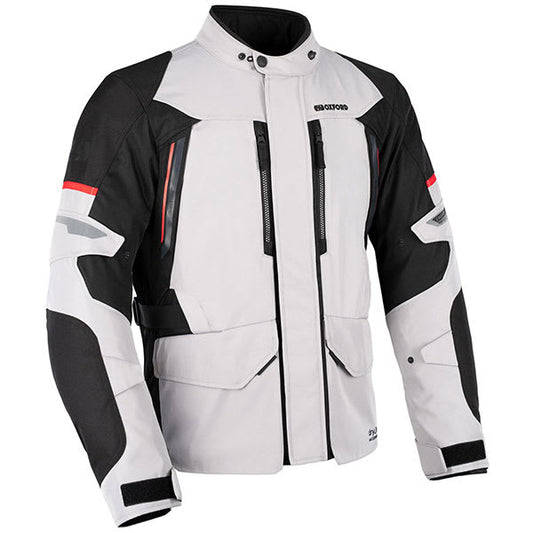 Oxford Calgary 2.0 Dry2Dry Jacket - Silver / Black by Oxford Clothing - clearance motorcycle jacket