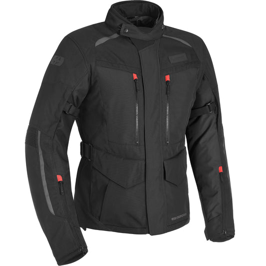 Oxford Continental Advanced Textile Jacket - Tech Black by Oxford Clothing - clearance motorcycle jacket