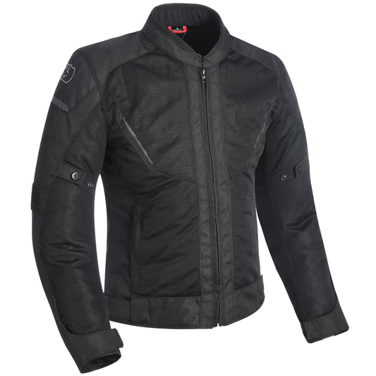 Oxford Delta 1.0 Air Textile Jacket - Stealth Black by Oxford Clothing - clearance motorcycle jacket