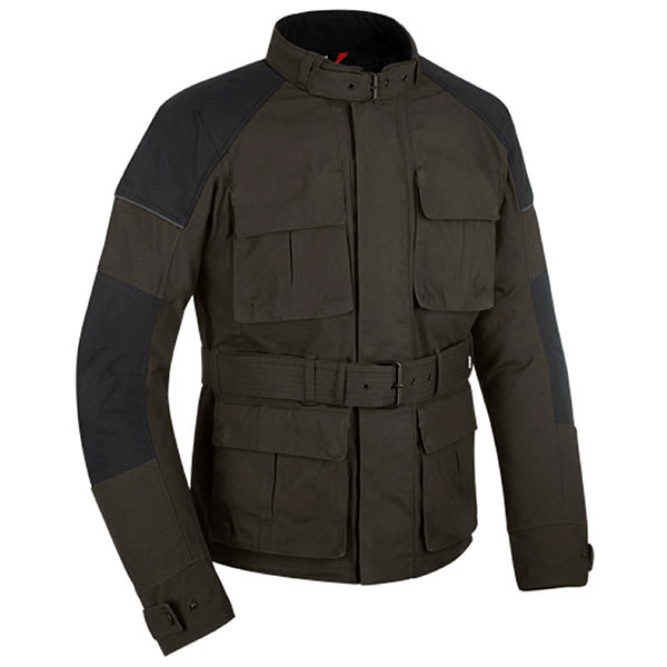 Oxford Heritage Tech 1.0 Textile Jacket - Olive by Oxford Clothing - clearance motorcycle jacket
