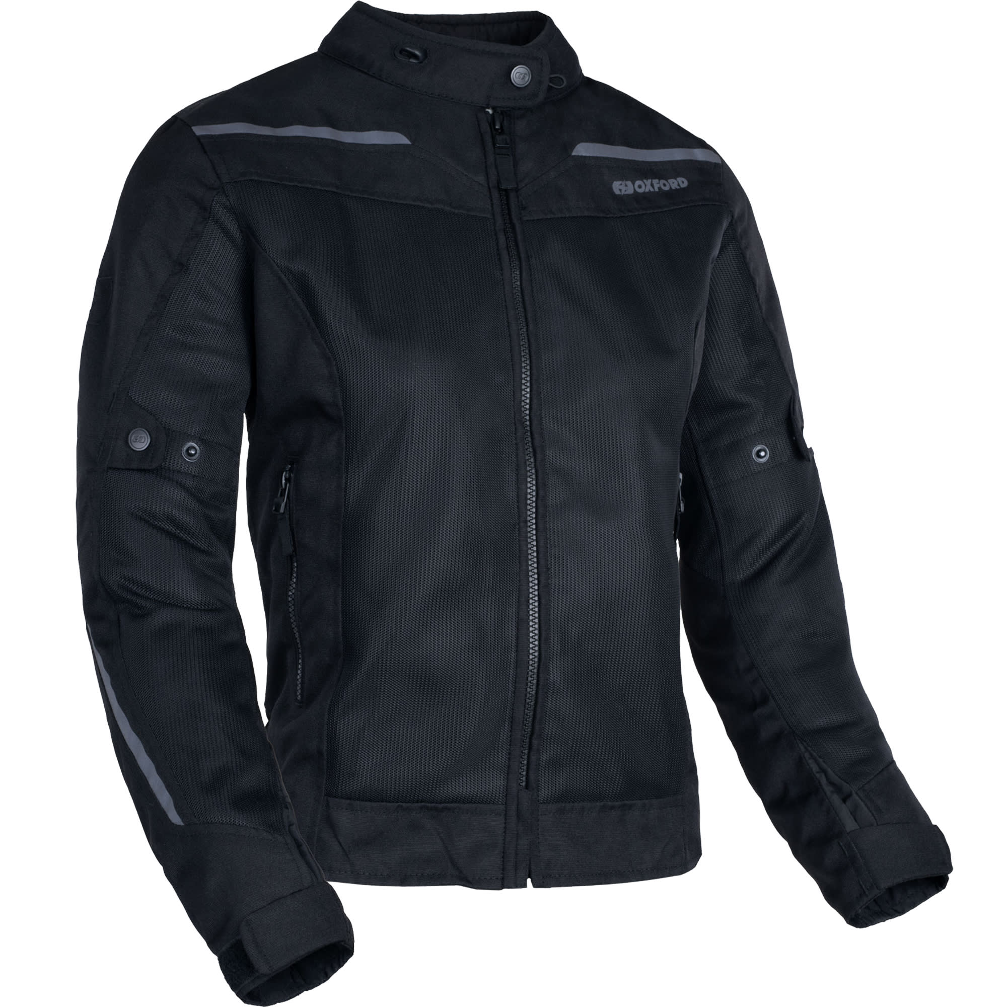 Oxford Ladies Arizona 1.0 Air Textile Jacket - Stealth Black by Oxford Clothing - clearance motorcycle jacket