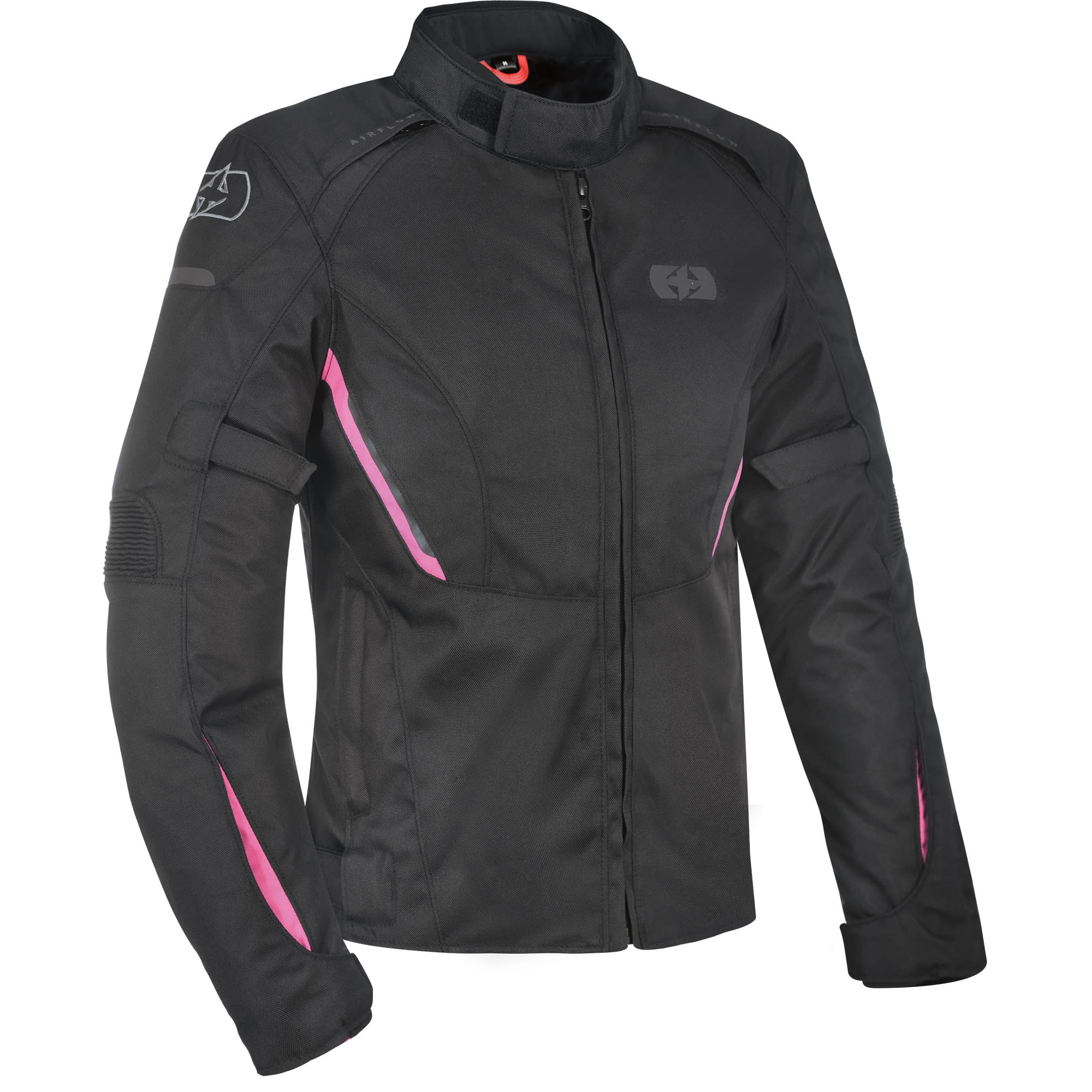 Oxford Ladies Iota 1.0 Textile Jacket - Pink / Black by Oxford Clothing - clearance motorcycle jacket