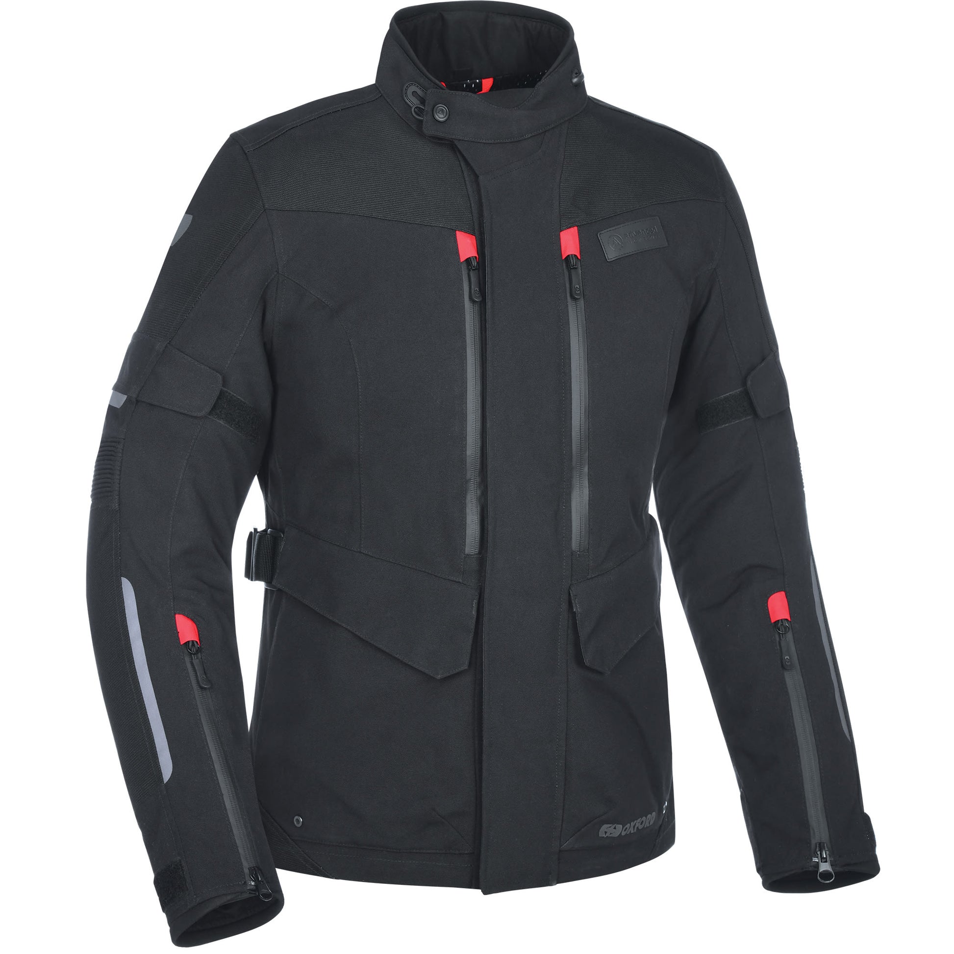 Oxford Ladies Mondial Textile Jacket - Tech Black by Oxford Clothing - clearance motorcycle jacket