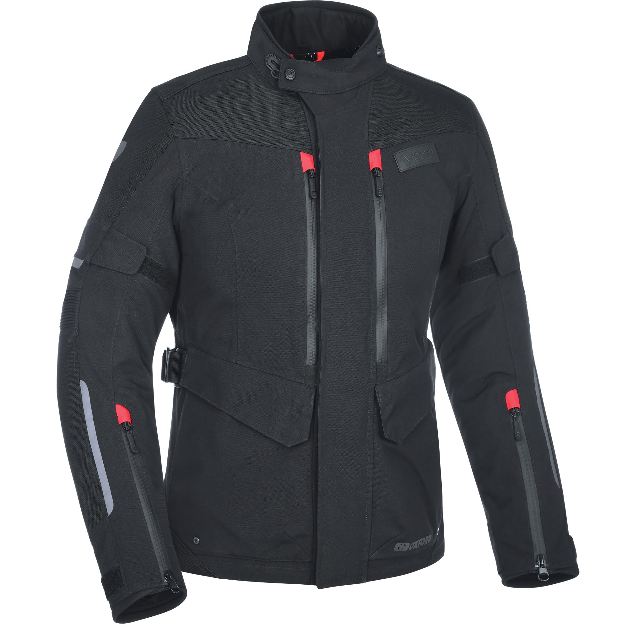 Oxford Ladies Mondial Textile Jacket - Tech Black by Oxford Clothing - clearance motorcycle jacket