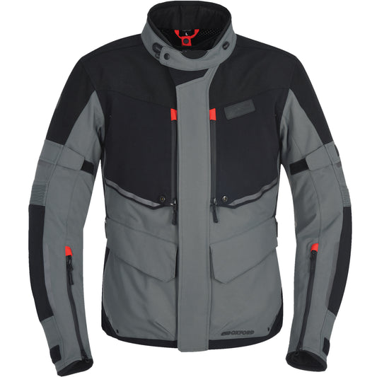 Oxford Mondial Advanced Textile Jacket - Tech Grey by Oxford Clothing - clearance motorcycle jacket