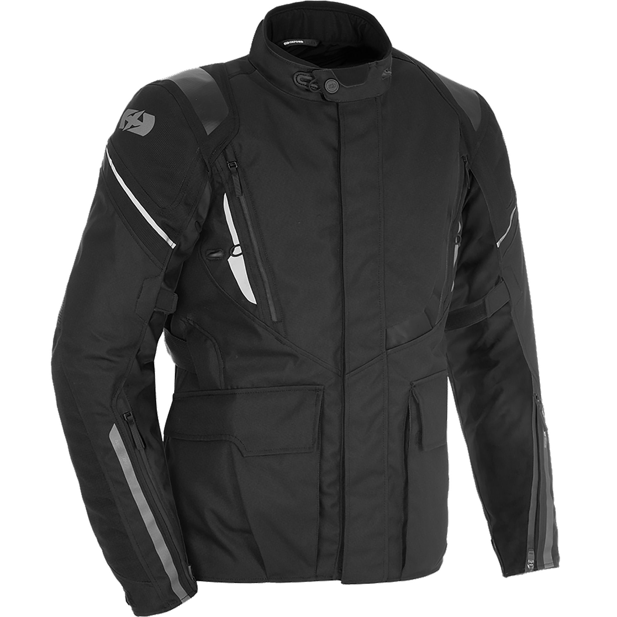 Oxford Montreal 4.0 Textile Jacket - Stealth Black by Oxford Clothing - clearance motorcycle jacket