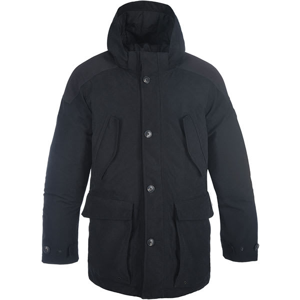 Oxford Parka Textile Jacket - Black by Oxford Clothing - clearance motorcycle jacket