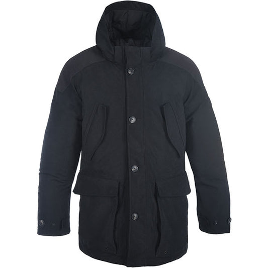 Oxford Parka Textile Jacket - Black by Oxford Clothing - clearance motorcycle jacket