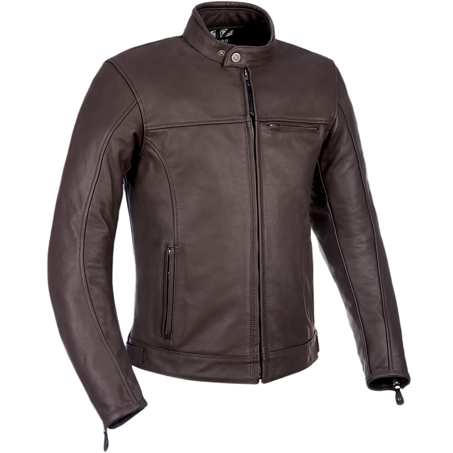 Oxford Walton Leather Jacket - Brown by Oxford Clothing - clearance motorcycle jacket
