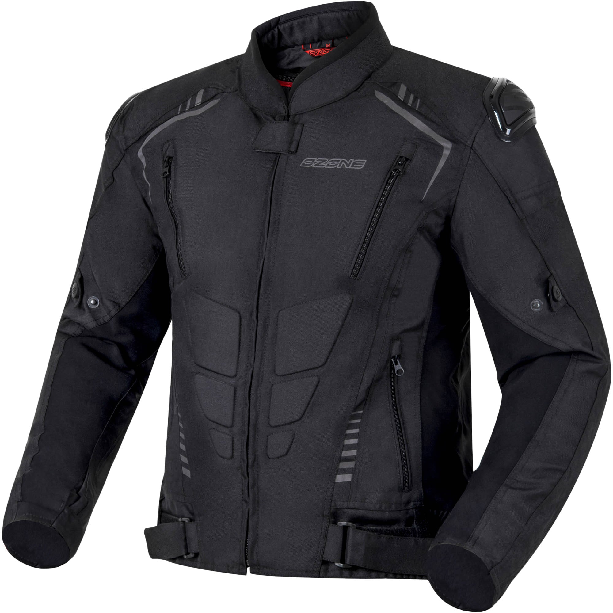 Ozone Street Pulse Textile Jacket - Black by Ozone - clearance motorcycle jacket