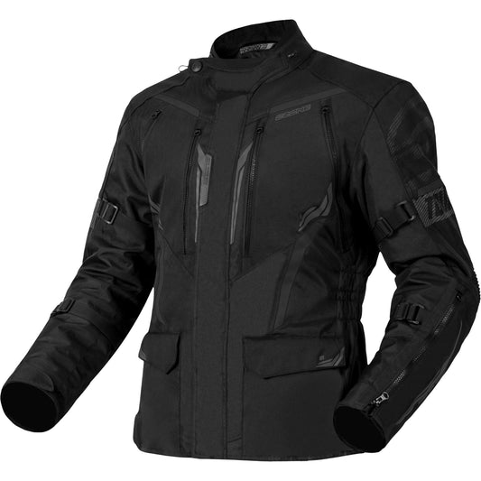 Ozone Tour III Textile Jacket - Black by Ozone - clearance motorcycle jacket