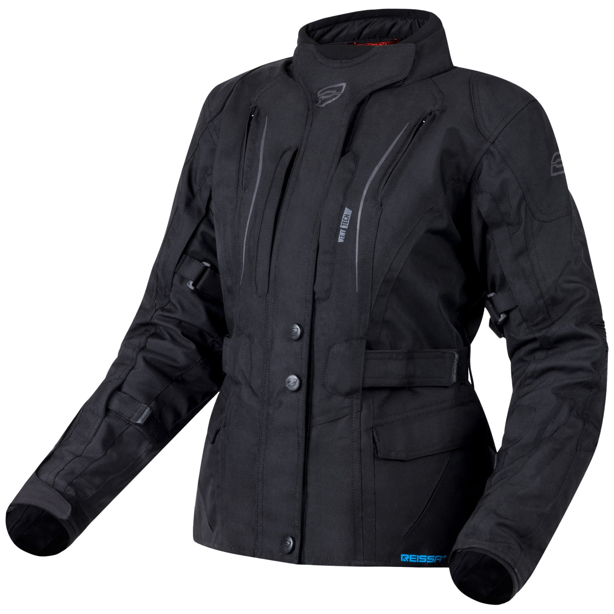 Ozone Tour Sahara Ladies Textile Jacket - Black by Ozone - clearance motorcycle jacket
